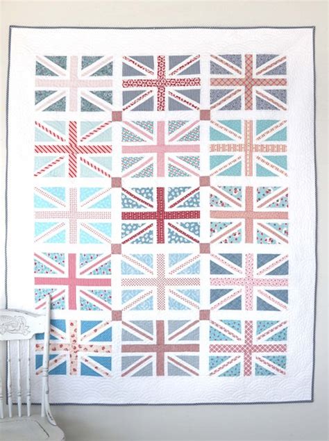 New Union Jack Quilt Pattern - Diary of a Quilter - a quilt blog