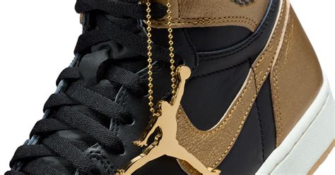 Where to Buy the Air Jordan 1 High OG "Black/Metallic Gold" | House of ...