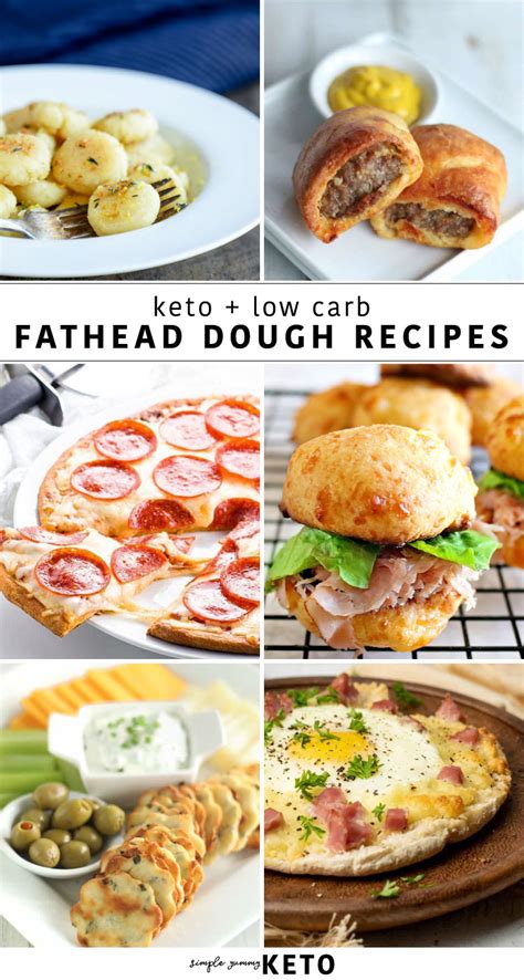 Recipes Using Fathead Dough - Simple Yummy Keto