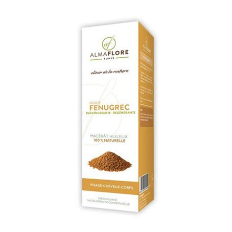 Almaflore Huile De Fenugrec Ml C T Para