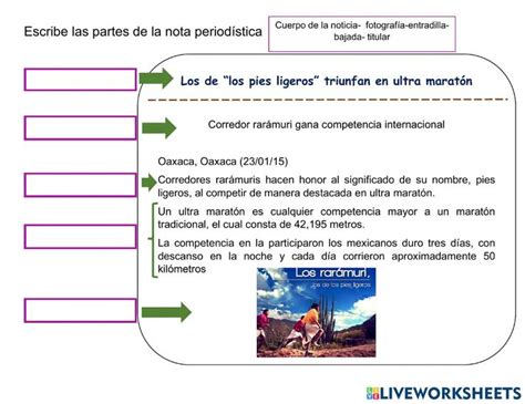 La Nota Period Stica Worksheet Verbos Y Adjetivos Significados De