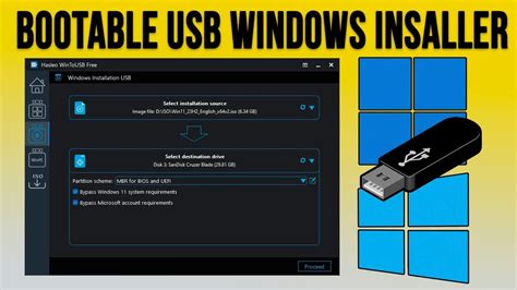 Create A Bootable Flash Drive To Install Windows With Hasleo Wintousb