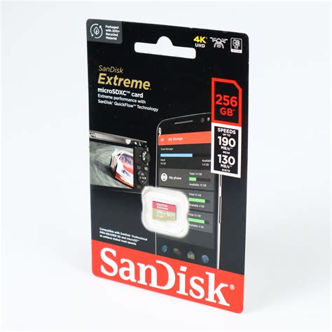 Sandisk Microsdxc Extreme V30 A2 U3 4k 256gb Sdsqxav 256g No Color