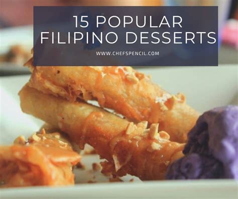 15 Most Popular Filipino Desserts With Pictures Chefs Pencil