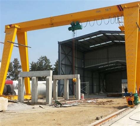 China Diskaun Electric Hoist Single Girder Gantry Crane Manufacturers