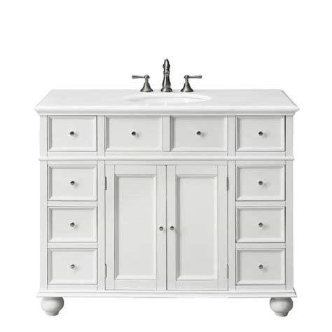 Marble Top Bathroom Storage Cabinet Rispa