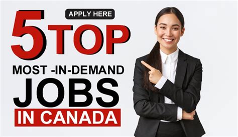 5 Top Most In Demanded Jobs In Canada Apply Here