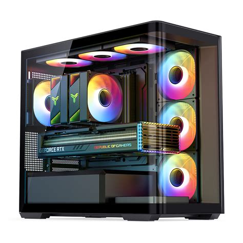 Case Jonsbo D Black Micro Atx K Nh Cong