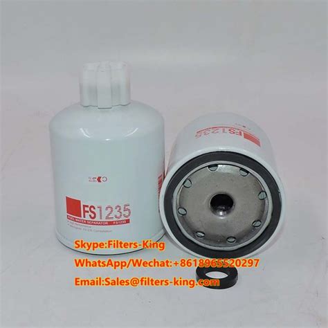 Fleetguard Fuel Water Separator Spin-On FS1235,filter Suppliers And ...