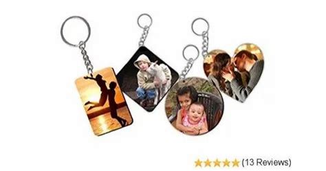 Glossy Plain Mdf Wooden Sublimation Keychain Size Multi At Rs