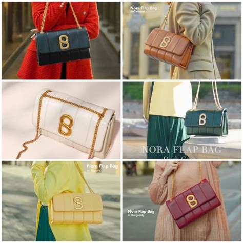 Jual New Buttonscarves Nora Flap Bag Shopee Indonesia