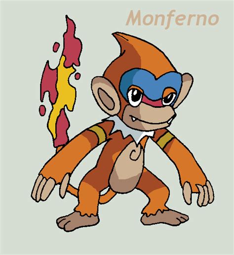 Monferno by Roky320 on DeviantArt