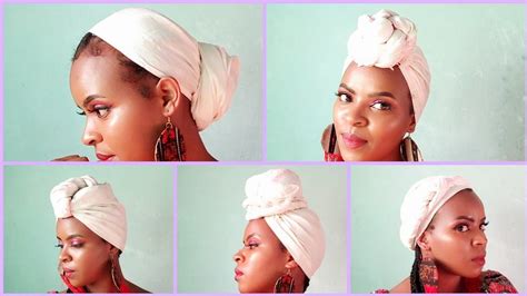 Easy Head Wrap Turban Tutorial How To Style A Head Wrap Turban