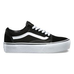 Tênis VANS Old Skool Platform Black White