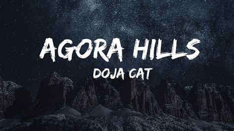 Doja Cat Agoura Hills Lyrics Youtube