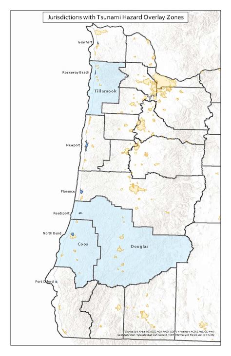 Department Of Land Conservation And Development Tsunami Planning