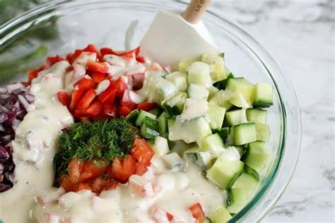 Pipino Salad with Mayonnaise and Dill Low Carb Recipe