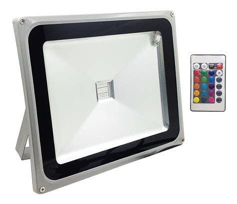 Reflector Led W Rgb Colores Ip Exteriores Decorativo Env O Gratis