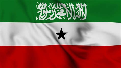 Somaliland Waving Flag Realistic Animation Video 33671432 Stock Video