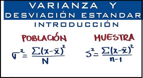 Desviación Estándar O Desviación Típica
