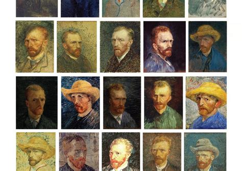 A L L A N I N N M A N: Hi-Res, Vincent Van Gogh Self-Portraits ...