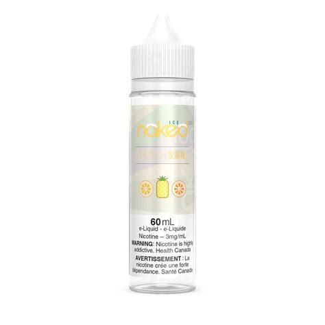 Maui Sun Ice Naked E Liquid Ml Freebase Vapeloft