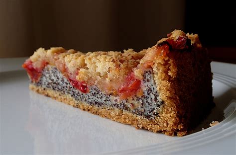 Zwetschgenkuchen Mit Mohnquark Butterstreuseln Von Baumfrau Chefkoch De