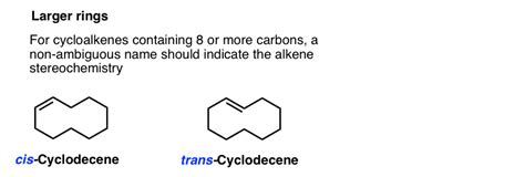 E And Z Notation For Alkenes Cistrans Master Organic Chemistry