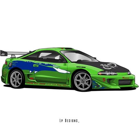 Mitsubishi Eclipse - The Fast And Furious | Mitsubishi eclipse, Fast ...