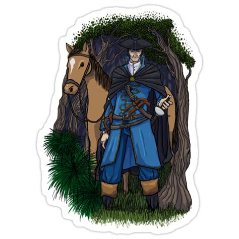 Highwayman Stickers By Severedhand Redbubble