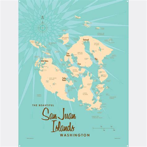 map of san juan islands washington 2