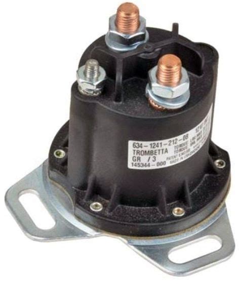 634 1241 212 08 By Trombetta Solenoid 12v 3 Terminals Intermittent