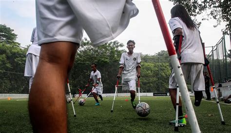 FOTO Persiapan Pemain Timnas Amputasi Indonesia Jelang Piala Dunia