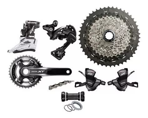 Kit Grupo Shimano Deore Xt M X V D S Freios