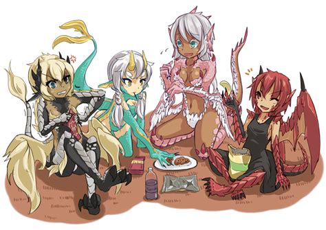 Hitokuirou Solo Vivace Hitokuirou Original Girls Blonde Hair Chips Food Claws Cookie