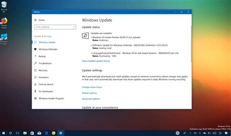 Windows 10 Build 16299 15 Hints Fall Creators Update Is Finalized Pureinfotech