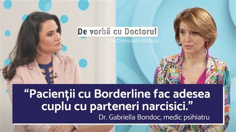 TULBURAREA DE PERSONALITATE BORDERLINE PARTEA 1 Cu GABRIELLA BONDOC