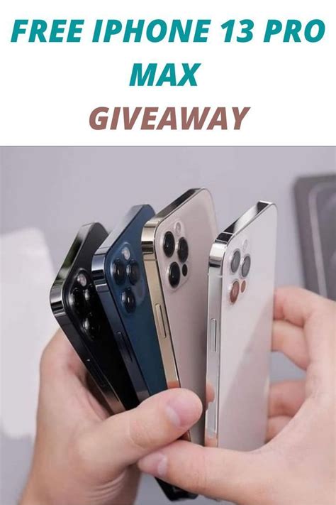 Win Iphone Pro Max Worth For Free This Is An International