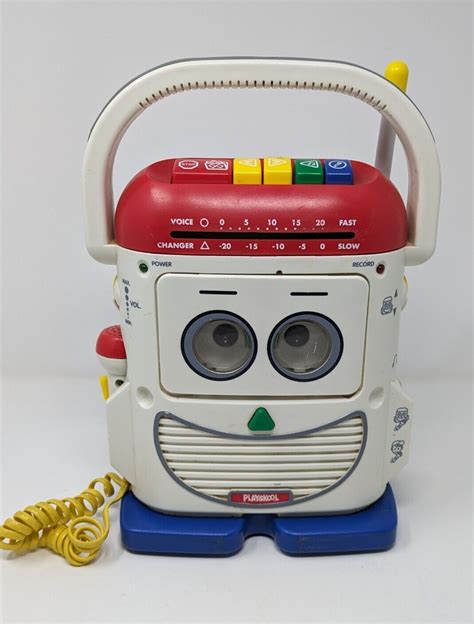 Playskool 1996 Vintage Toy Story Mr. Mike Voice Changer Tape Recorder PS=468 Values - MAVIN