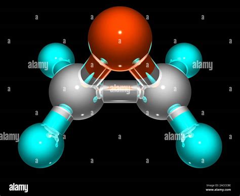 Ethylene Oxide Antimicrobial Agent Molecular Model Ethylene Oxide