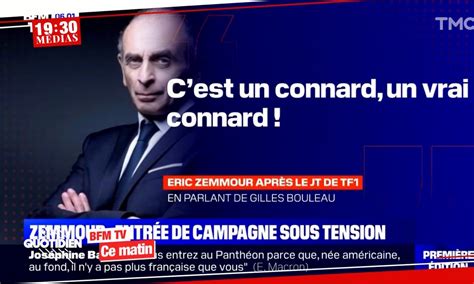 H M Dias Ric Zemmour Sen Prend Gilles Bouleau Apr S Son