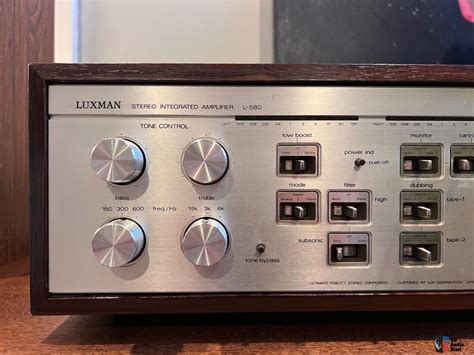 Beautiful Luxman L-580 Stereo Integrated Amplifier, 100 Watts Per ...