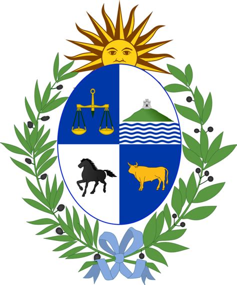 National Emblem Coat Of Arms Of Uruguay