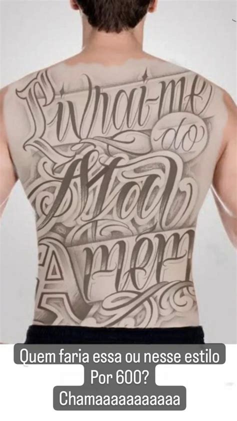 Pin De Lucas Gerhardt Em Costas Em Lettering Tatuagem Frases