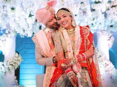 Newlyweds Neeti Mohan Nihar Pandya’s Wedding Pictures Will Mesmerize ...