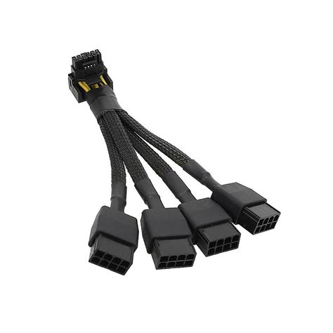 Para Gpu Rtx4090 Rtx4080 4x8 Pin Pci-e a 16 Pin Tarjeta gráfica Cable ...