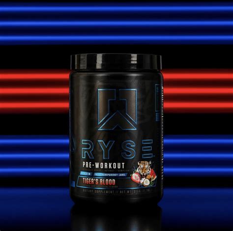 RYSE Project Blackout Pre Workout UK Supplements