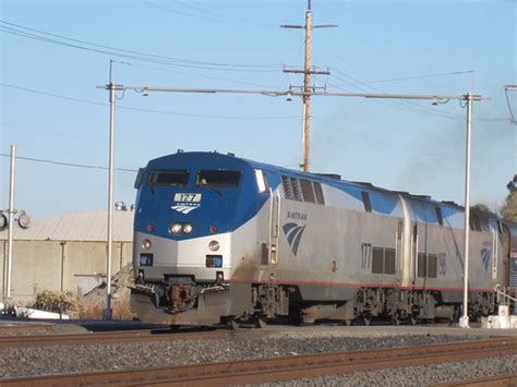 Amtrak California Zephyr 5 In Martinez Ca Amtrak P42dcs Flickr