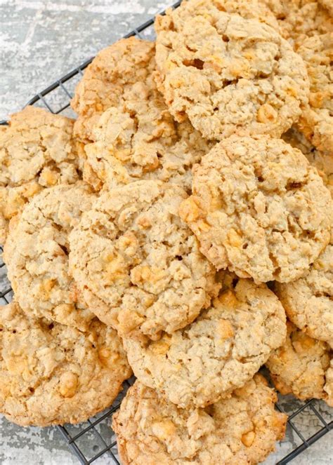 Soft And Chewy Oatmeal Butterscotch Cookies Barefeet In The Kitchen