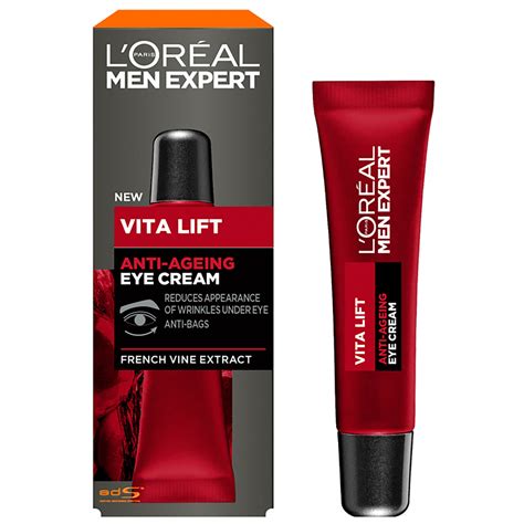 Crema de ojos antiarrugas Vita Lift de LOréal Paris Men Expert 15 ml